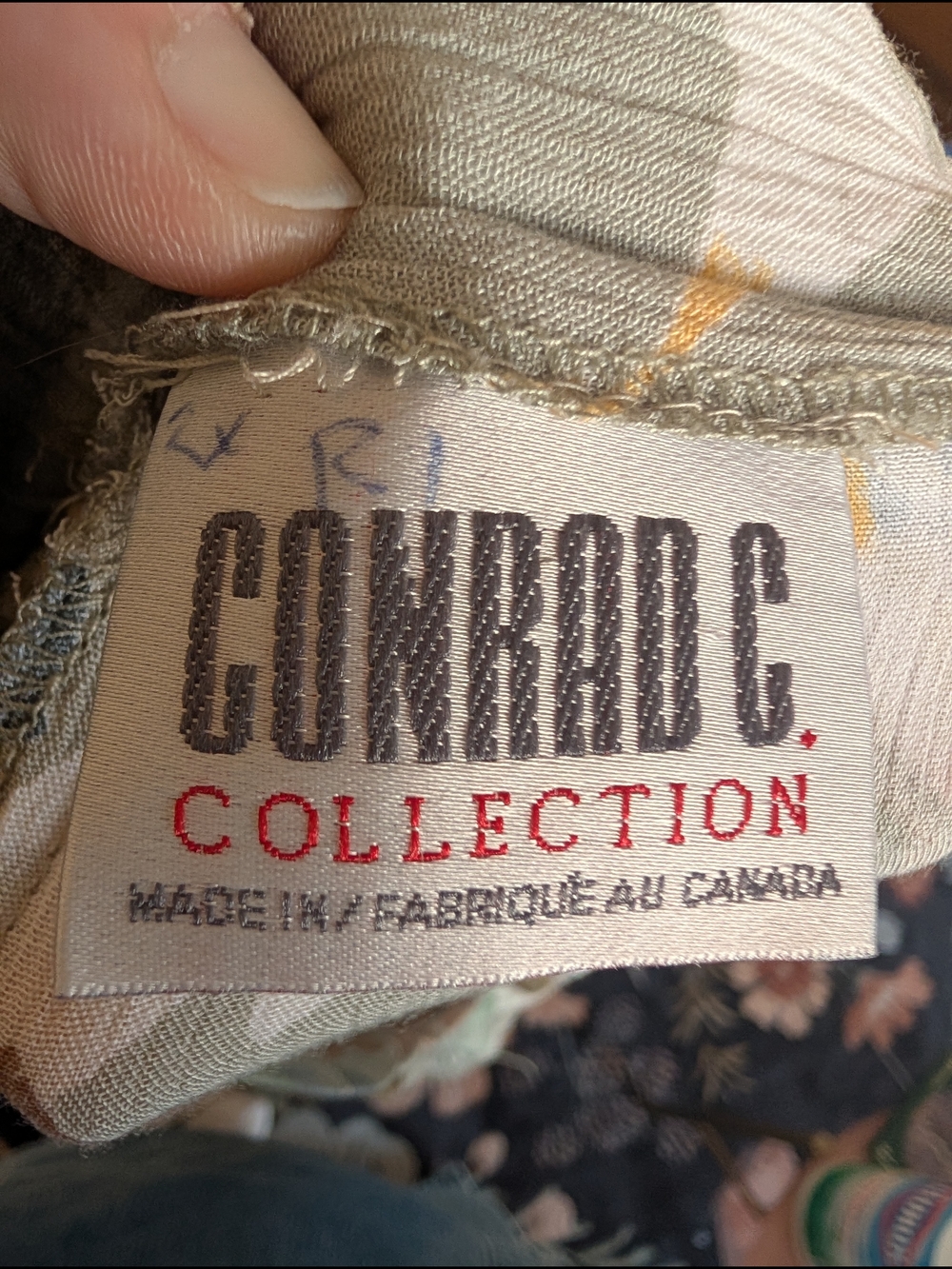 Vtg Conrad C Maxi Skirt - Picture 5 of 5
